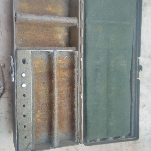 US ARMY Marine corps box used military storage case