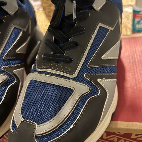 Ash sneakers size 38 blue athletic shoes like new