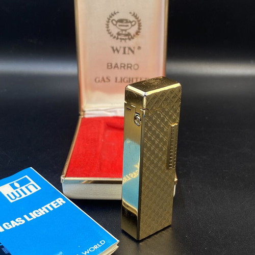 Win Barro Japan 60s lighter mint condition, vintage gas