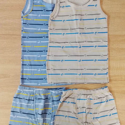 Boys' underwear set for 6-7 years, 2 vests and 2 boxers, new