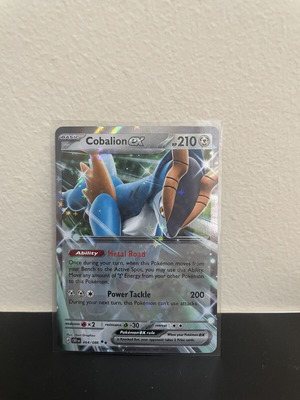 Cobalion ex 064/086 card like new