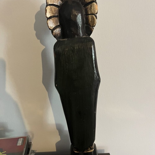 Wooden Handmade Native American Decorative Figurine like new