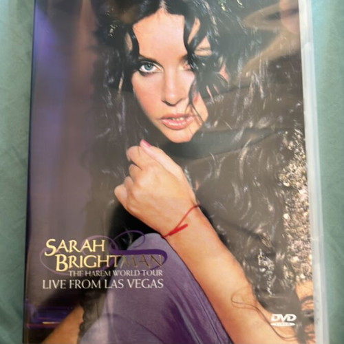 Sarah Brightman DVD The Harem World Tour Live From Las Vegas like new
