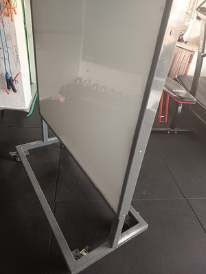 Whiteboard with mirror side, like new