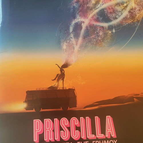 Priscilla theatrical program used from the show The Queen of the Desert