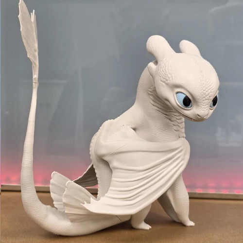 Light Fury High Detail Model 26cm height new