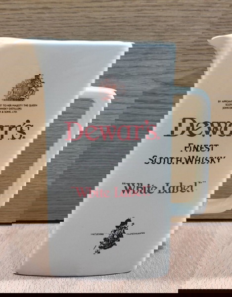 Dewar's scotch whisky παλιά κεραμική κανάτα