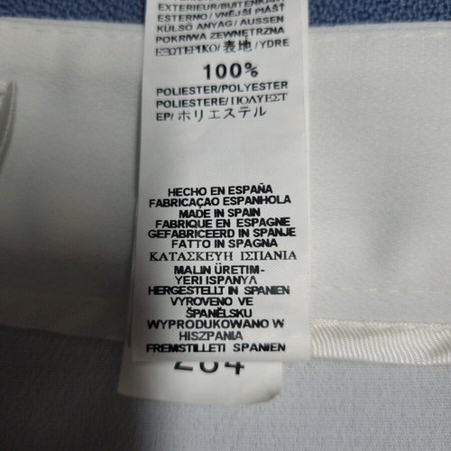 Zara white women's pants like new, size 44