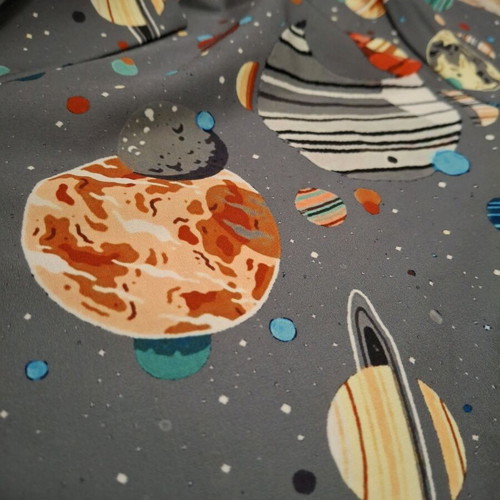 SHEIN Space & Planets short-sleeve shirt like new, size L