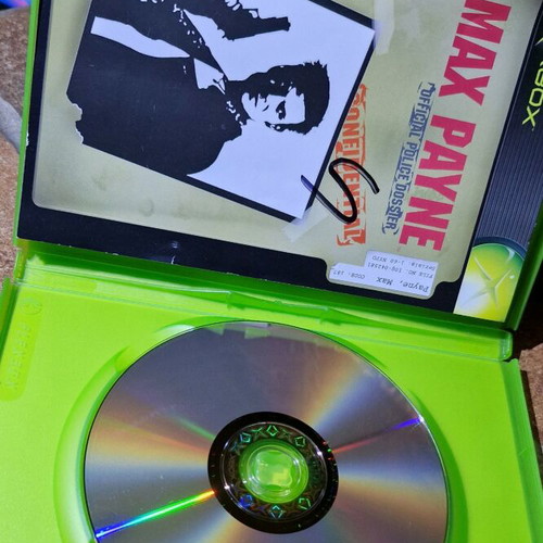 Max Payne Microsoft Xbox 2001 like new