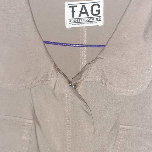 Tag Modest Clothing jumpsuit used, sand color
