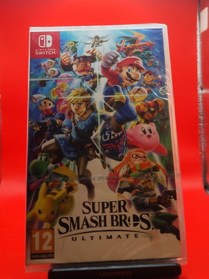 Super Smash Bros. Ultimate Nintendo Switch game, factory sealed