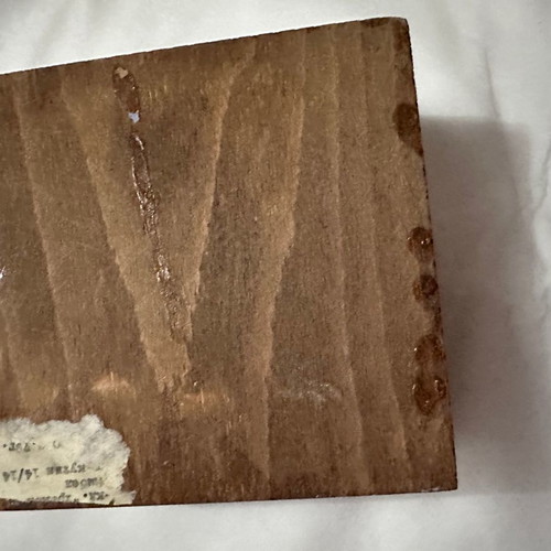Wooden square decorative box like new