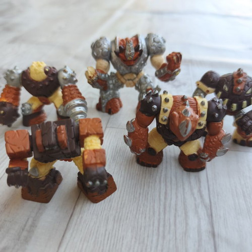 Gormiti figures used, pack of 5