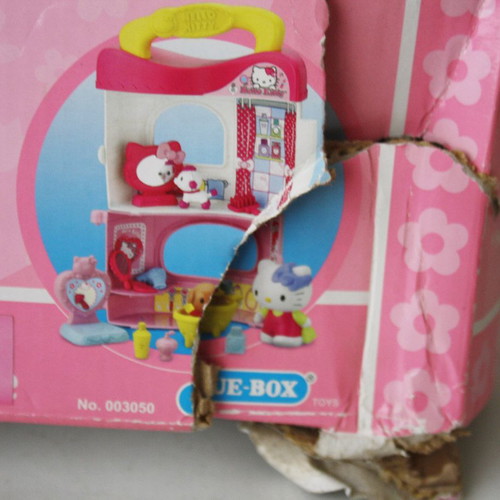 Hello Kitty 2009 pet salon new Blue Box