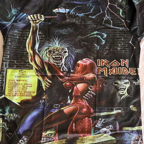 Iron Maiden T-shirts new, pack of 4, polyester mesh