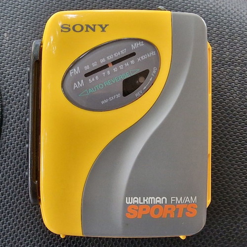 Sony Walkman Sports WM-SXF30 cassette player used