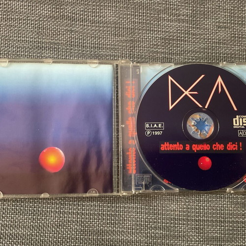 DEM Audio CD used, Attento a Quell Che Dici 1997