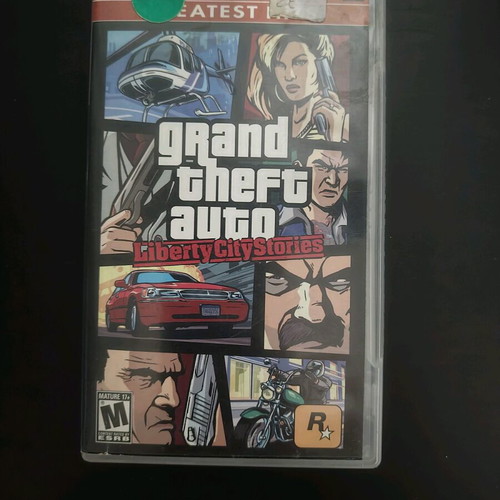 Gta Liberty City Stories case like new without game