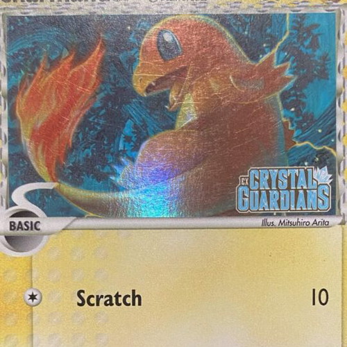 Charmander Crystal Guardians Pokemon card