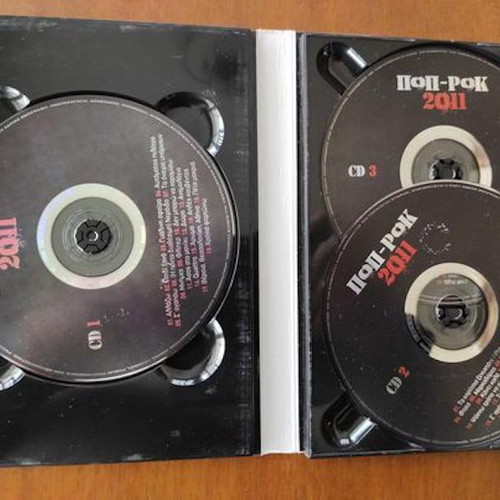 Pop-Rock 2011 3CD new, entechno