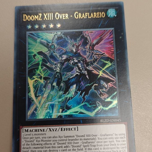 Doomz XIII Over Graflareio ultra rare new Yu-Gi-Oh! card