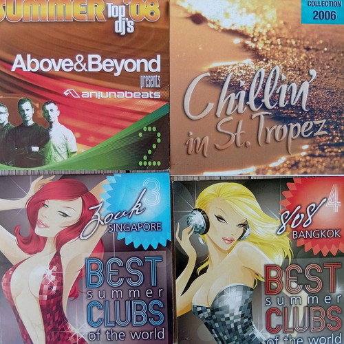 Pack of 17 CDs with Top DJs and dance music like new