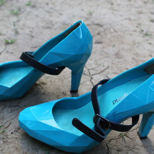 United Nude Lo Res shoes used, size 39, turquoise