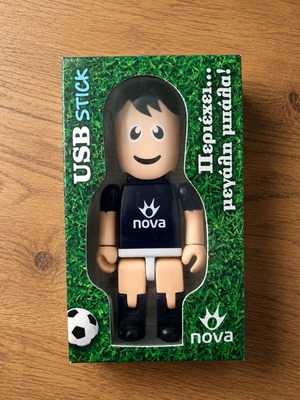 USB stick 4GB καινούργιο, σετ 4 τεμαχίων, συλλεκτικό nova