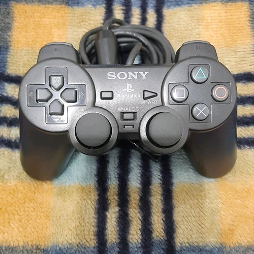 PlayStation 2 PS2 original controller used with good analog sticks