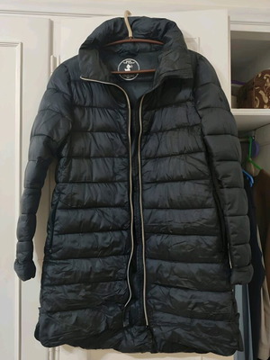 Save The Duck down jacket like new, dark blue