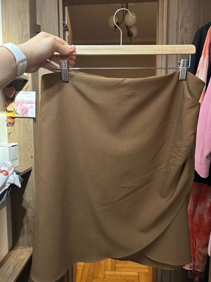 Brown skirt XL like new