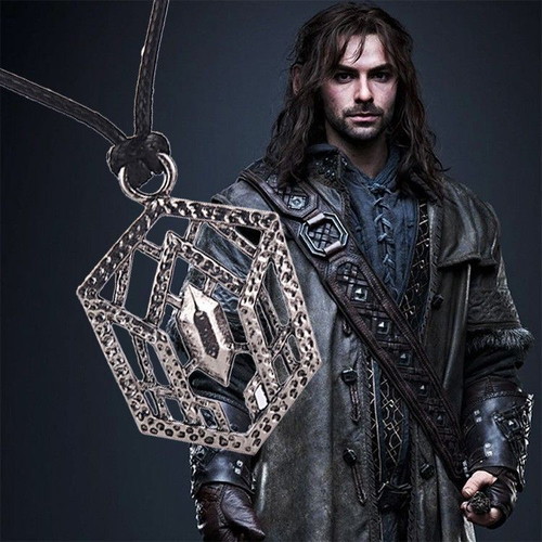 The Hobbit Kili Necklace pendant Lord of the Rings like new