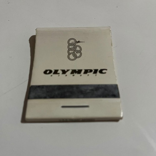 Olympic Airways matchbox used