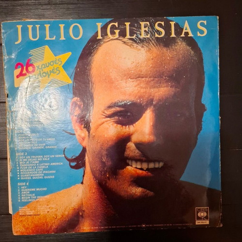 Julio Iglesias 26 Golden Hits 2xLP used, pop