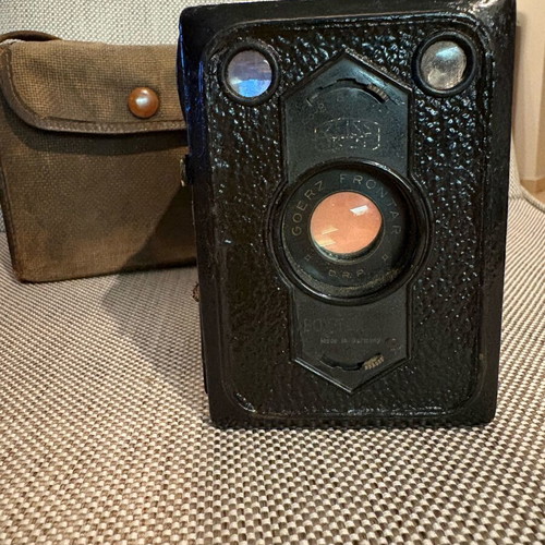 Zeiss Iron Box Tengor Photography Camera 1926 by Goerz used