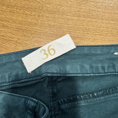 Zara fitted pants green used, size S 36 8
