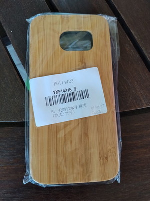 Samsung Galaxy S7 bamboo wooden phone case new