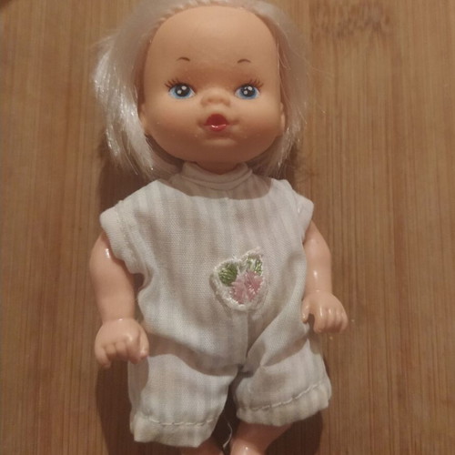Doll baby from the 80s used, 11 cm, retro collectible