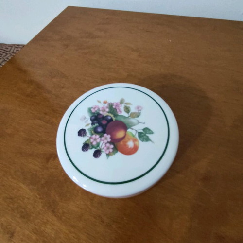 Vintage bakelite coasters like new with fruit design