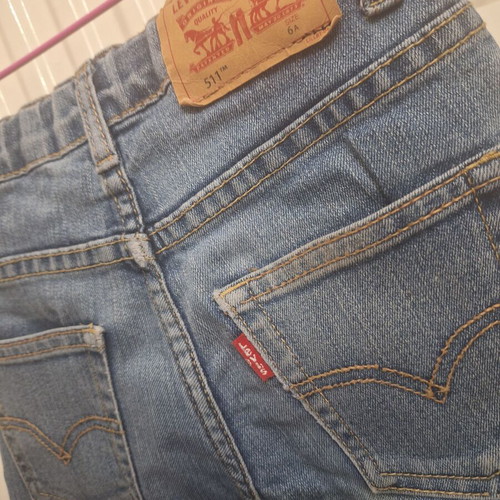 Levi's blue jean pants for boy 6 years used