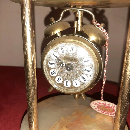 Vintage Jerger Germany table clock new, analog