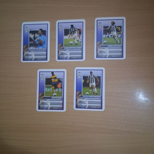 Juventus player cards