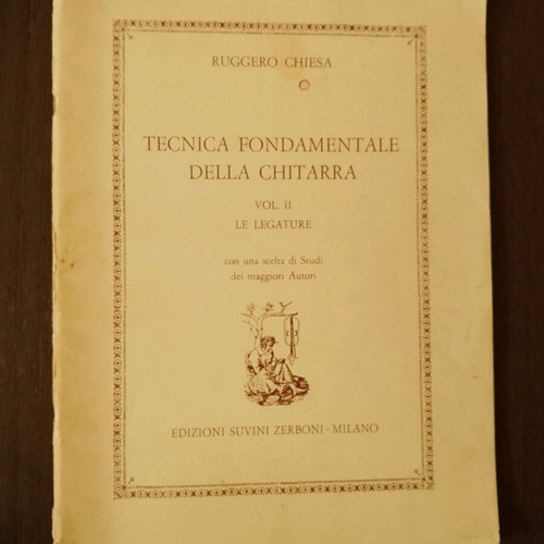 Tecnica Fondamentale della Chitarra Vol. II used
