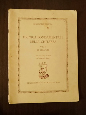Tecnica Fondamentale della Chitarra Vol. II μεταχειρισμένο