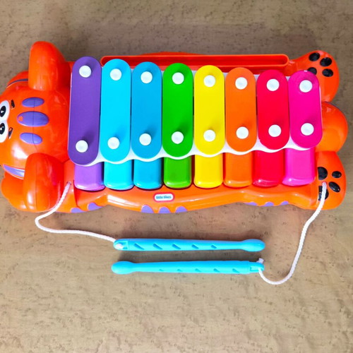 Little Tikes Tiger 2-in-1 Xylophone & Piano used musical toy