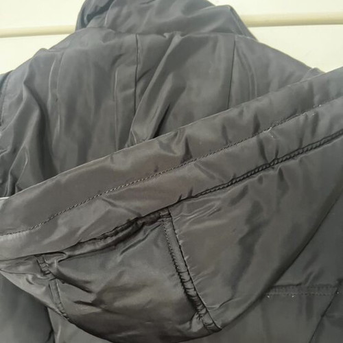 Splendid women's jacket small black like new, long and warm