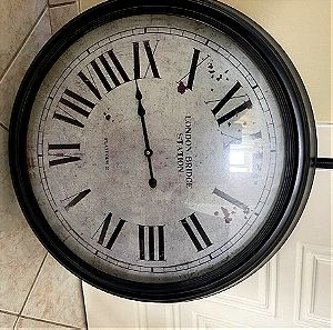Διακοσμητικό ρολόι τοίχου (60cm διάμετρος)