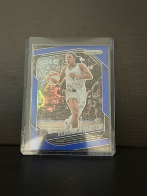 2025 Panini Prizm WNBA Veronica Burton True Blue Prizm Golden State card new