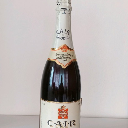 Vintage Collectible Bottle CAIR Rhodes Brut (Late 1980s) - Untouched